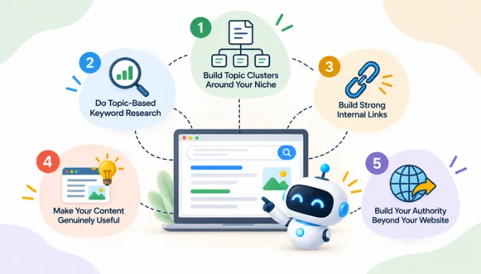 5 Ways to Build Topical Authority for AI Search