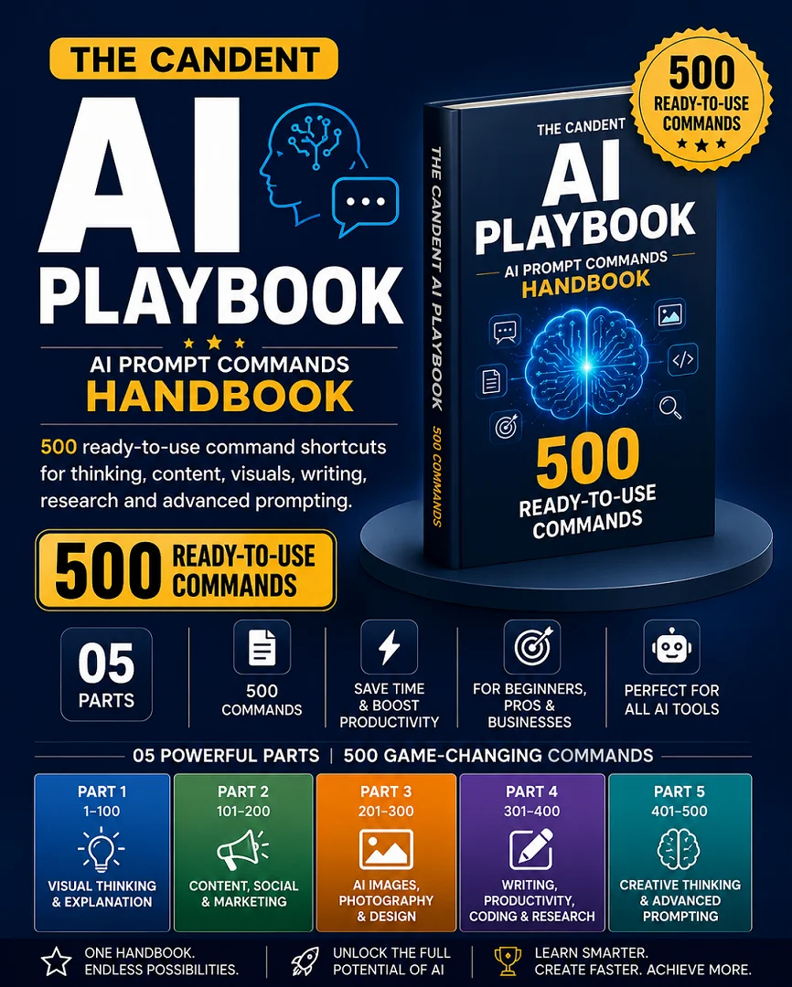 Free AI Prompt Commands Handbook – 500 AI Commands