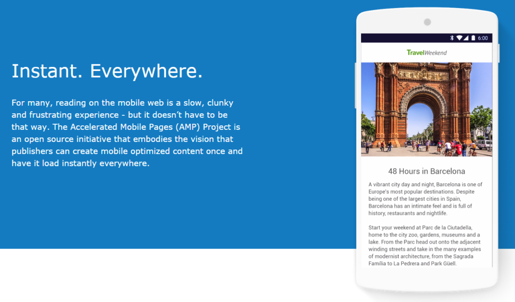 Accelerated Mobile Pages